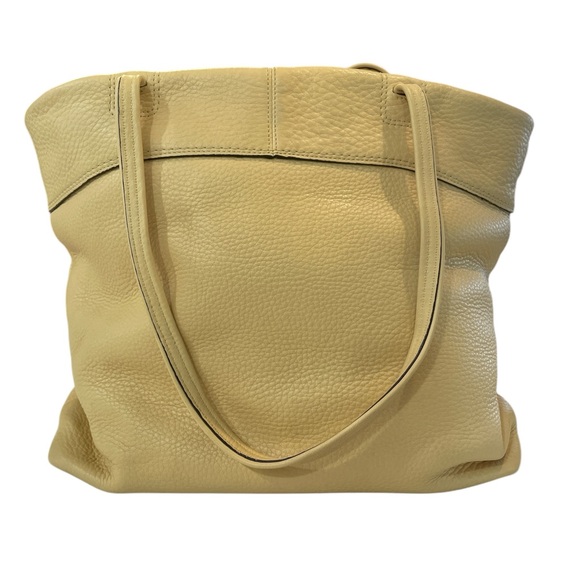 COACH Julia Op Art Butter Yellow Tote with Matching Wallet & Dust Bag - Picture 6 of 13